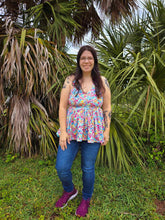 Load image into Gallery viewer, Mommy Poppy Peplum